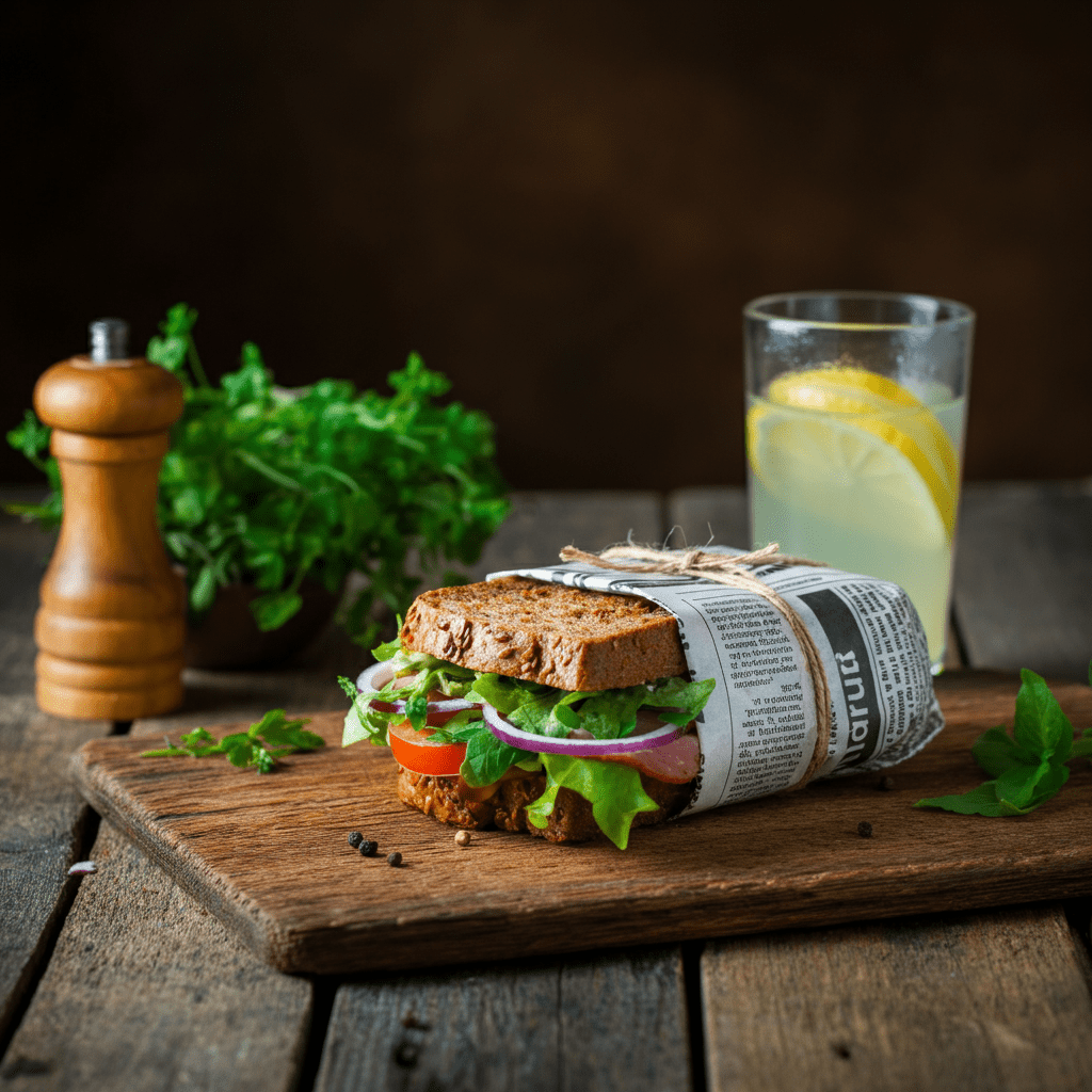 Eco-Friendly Options for Sandwich Wrapping Paper - Pretty Party Boxx