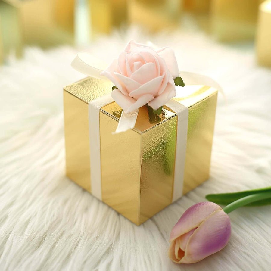 Paper Favor Boxes 25 Pack – 3x3x3 Gift Boxes for Special Events - Pretty Party Boxx