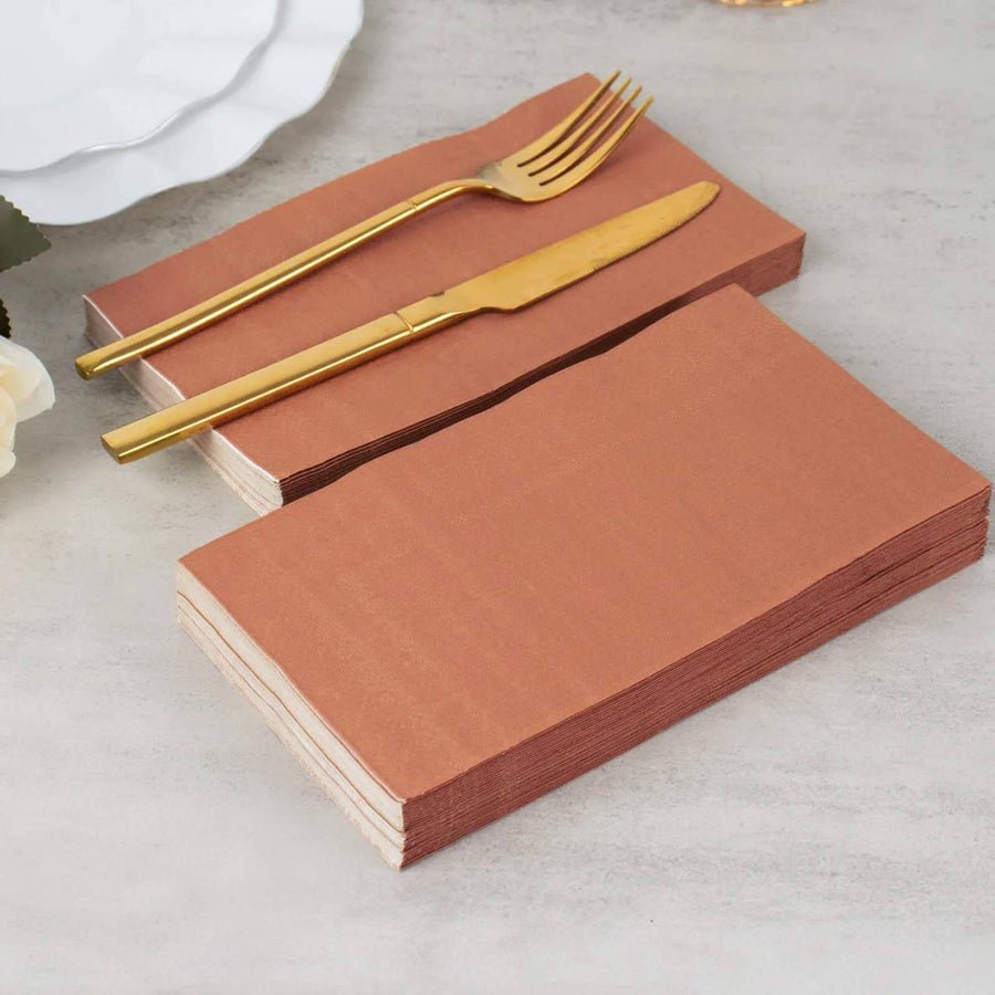 50 - Pack 2 - Ply Paper Napkins – Disposable Cocktail & Beverage Napkins - Pretty Party Boxx