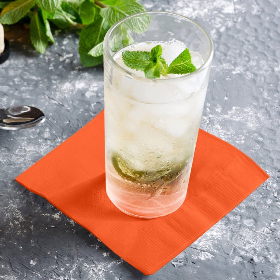 50 - Pack Beverage Cocktail Napkins – Elegant Party Napkins - Pretty Party Boxx