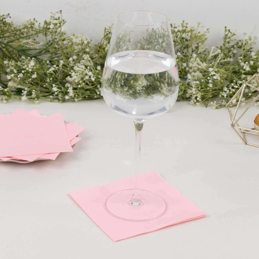 50 - Pack Beverage Cocktail Napkins – Elegant Party Napkins - Pretty Party Boxx