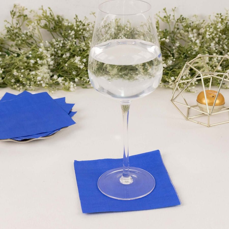 50 - Pack Beverage Cocktail Napkins – Elegant Party Napkins - Pretty Party Boxx