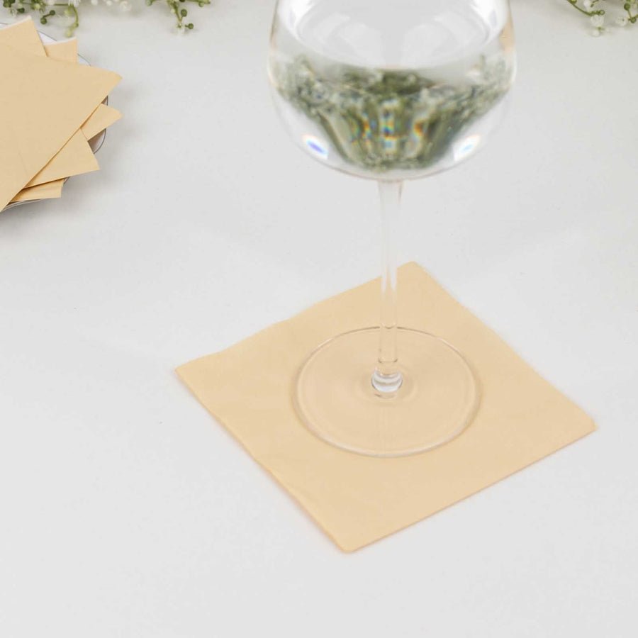 50 - Pack Beverage Cocktail Napkins – Elegant Party Napkins - Pretty Party Boxx