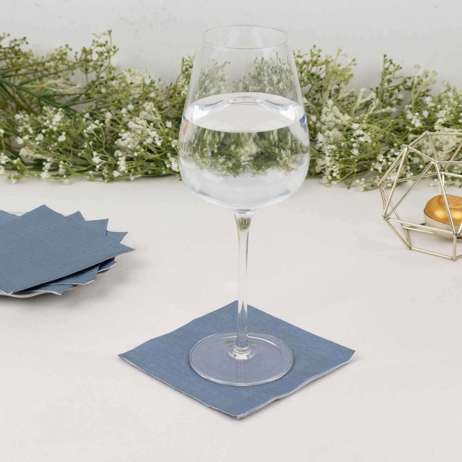 50 - Pack Beverage Cocktail Napkins – Elegant Party Napkins - Pretty Party Boxx