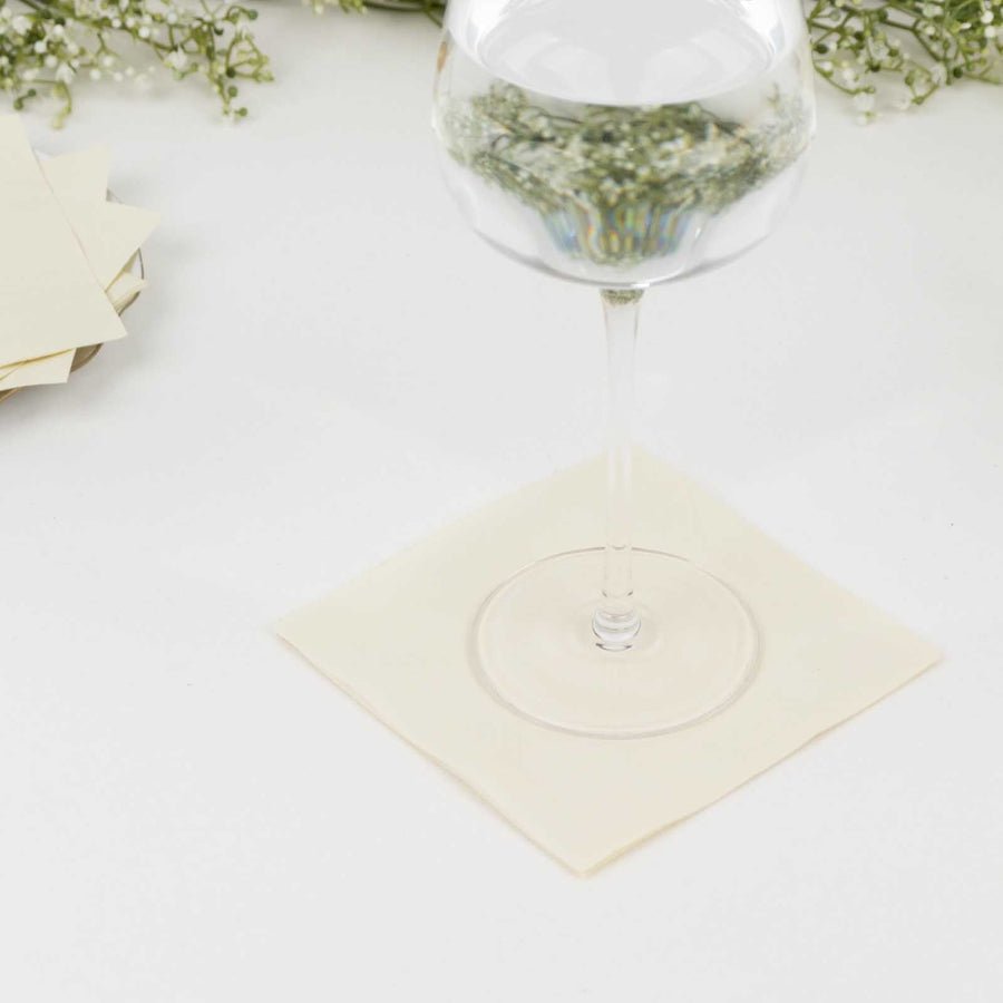 50 - Pack Beverage Cocktail Napkins – Elegant Party Napkins - Pretty Party Boxx
