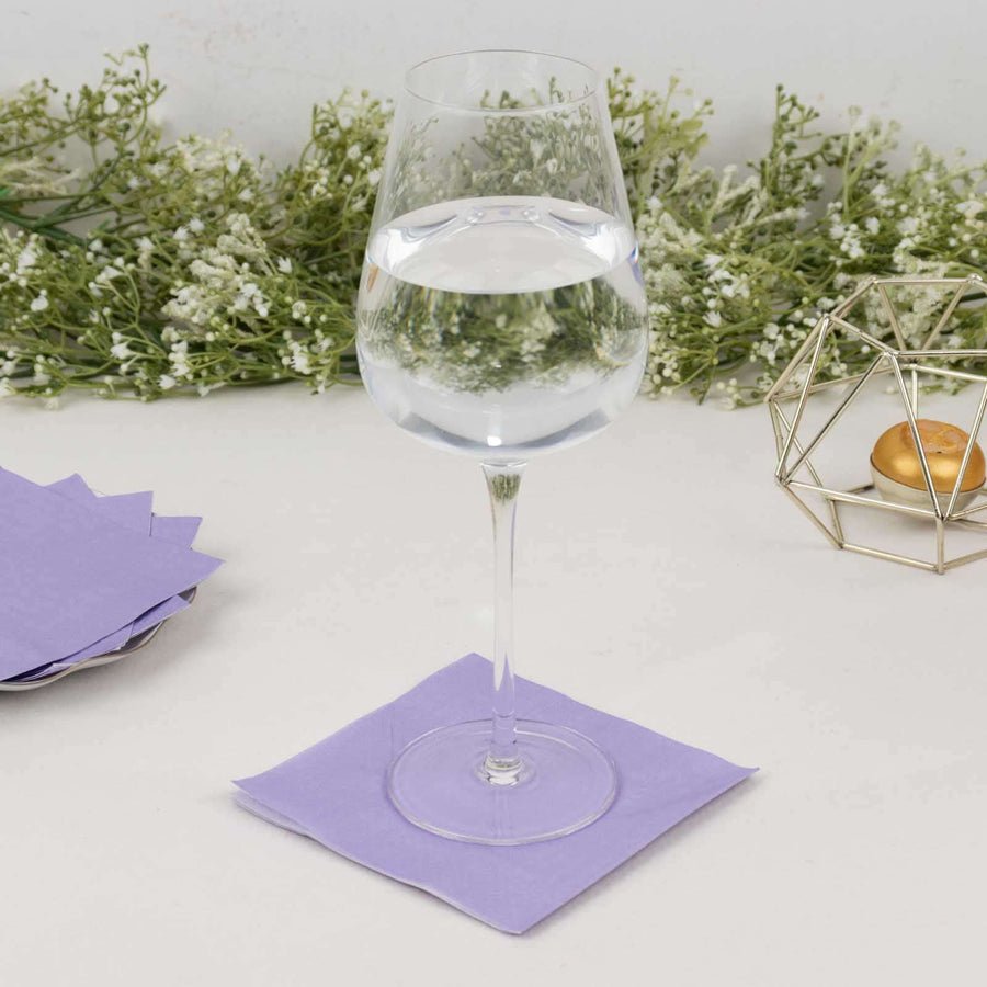 50 - Pack Beverage Cocktail Napkins – Elegant Party Napkins - Pretty Party Boxx