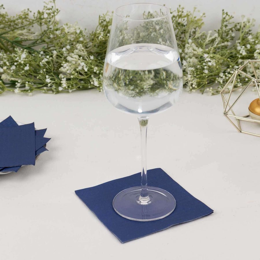 50 - Pack Beverage Cocktail Napkins – Elegant Party Napkins - Pretty Party Boxx