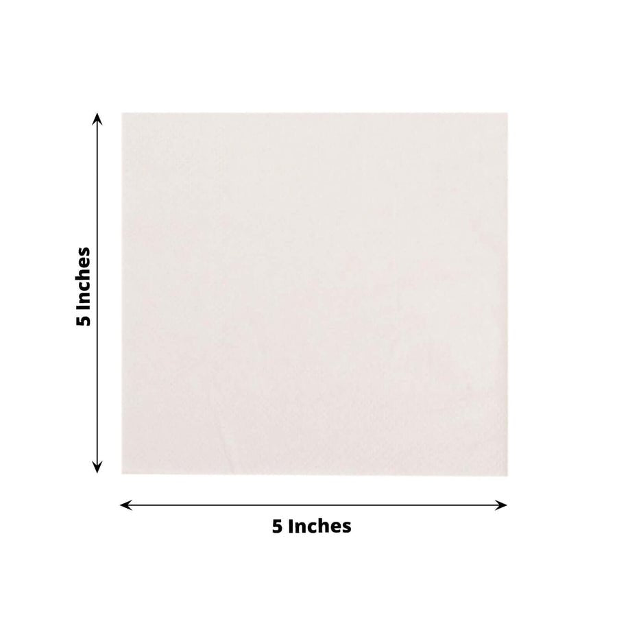 50 - Pack Beverage Cocktail Napkins – Elegant Party Napkins - Pretty Party Boxx