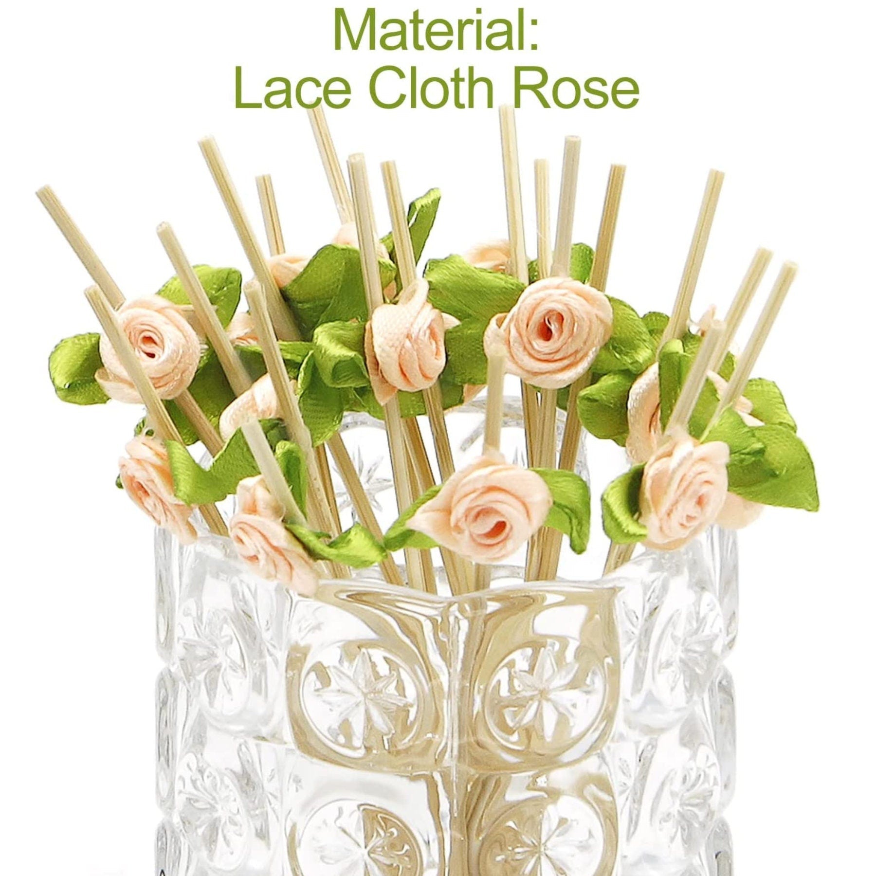 Cup with rose charcuterie toothpicks