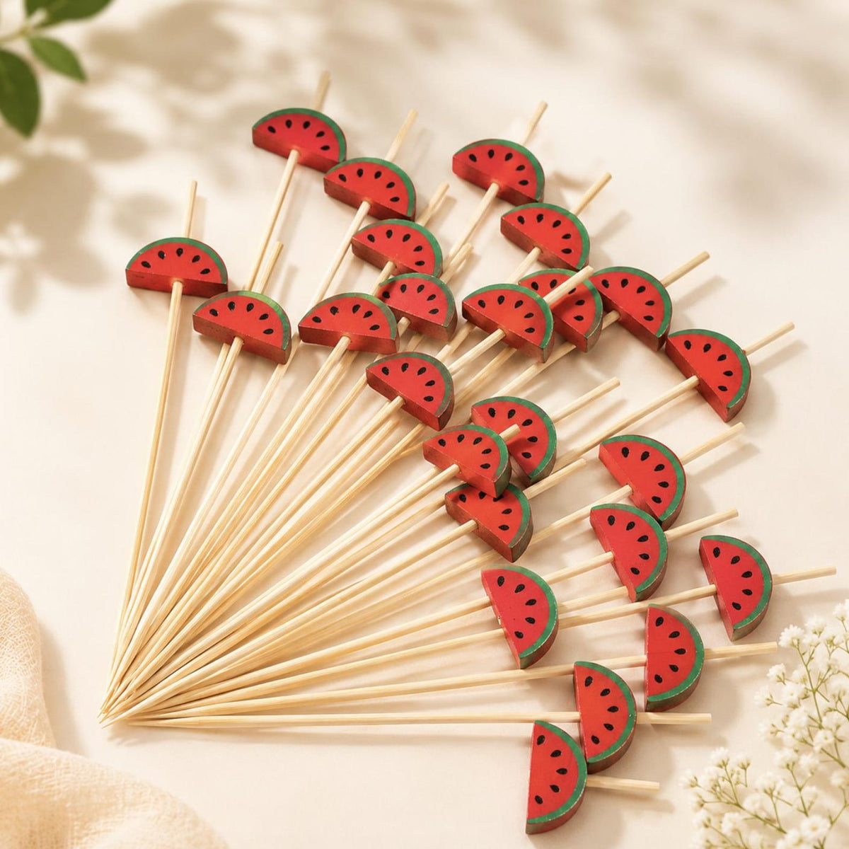 Decorative Themed Fancy Toothpicks - Fun Party Toothpicks for Cocktails & Appetizers - Pretty Party Boxx
