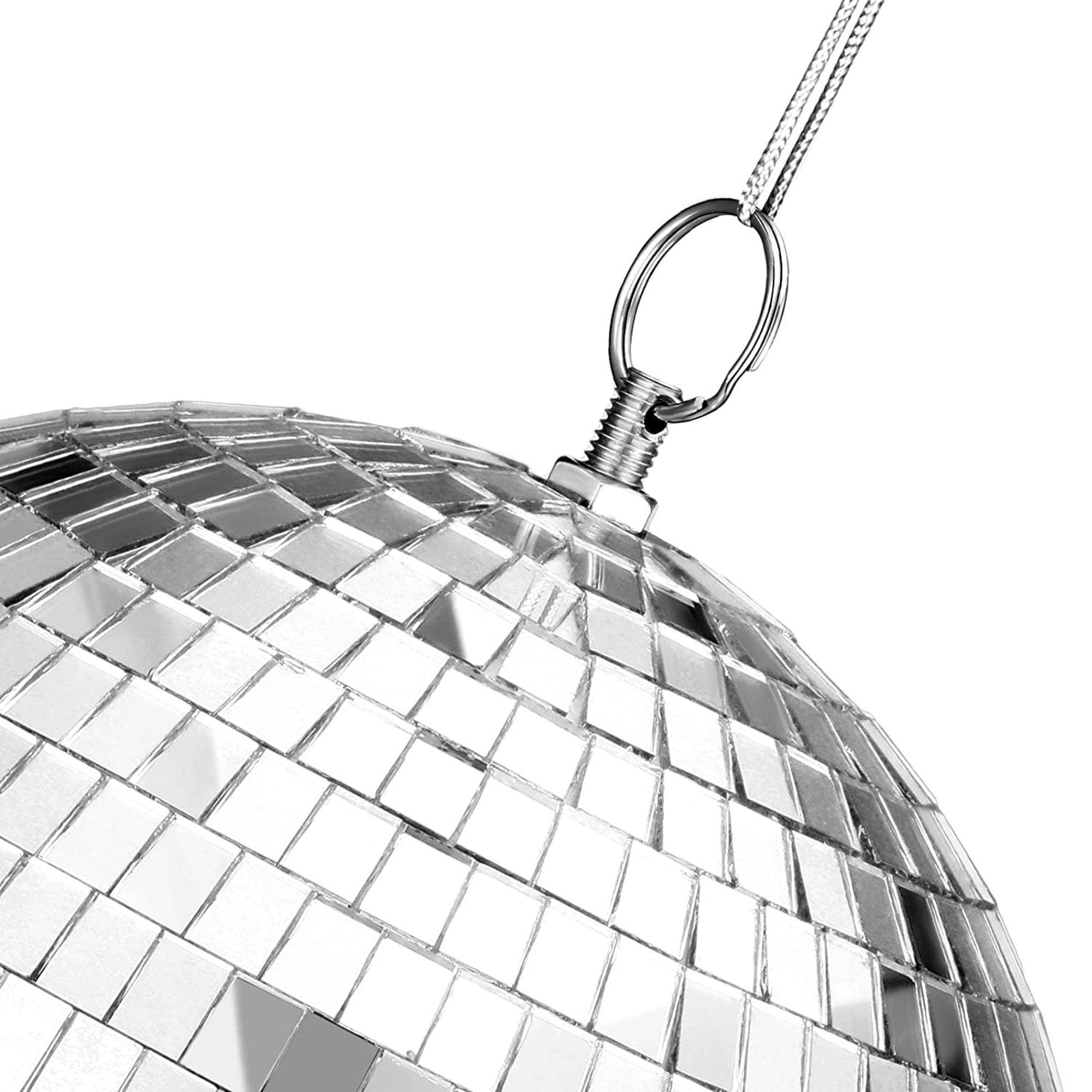 12-Inch Large Disco Ball With Attached Hanging String