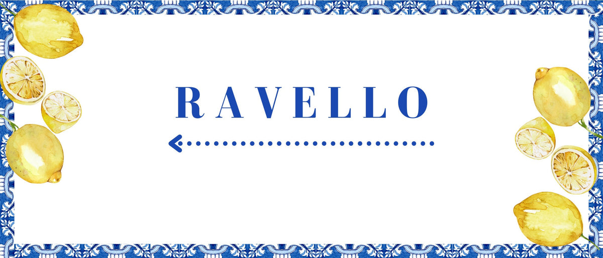 Set of 6 Italian Themed Party Signs – Amalfi Coast & Lemon Decor for Bridal Showers, Baby Showers & Birthday Parties