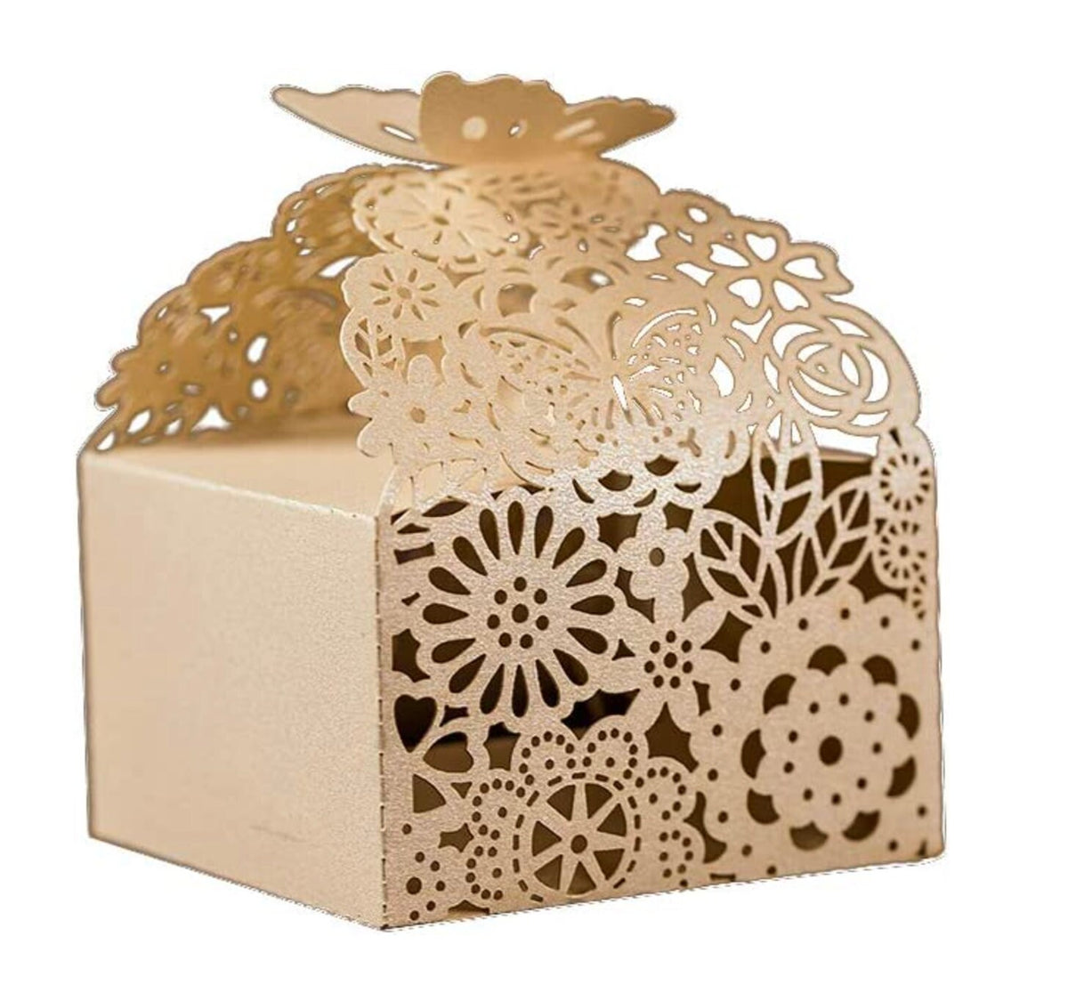 Butterfly Laser Cut Favor Boxes – Elegant Candy Gift Boxes for Weddings, Baby Showers, Birthdays & Special Events