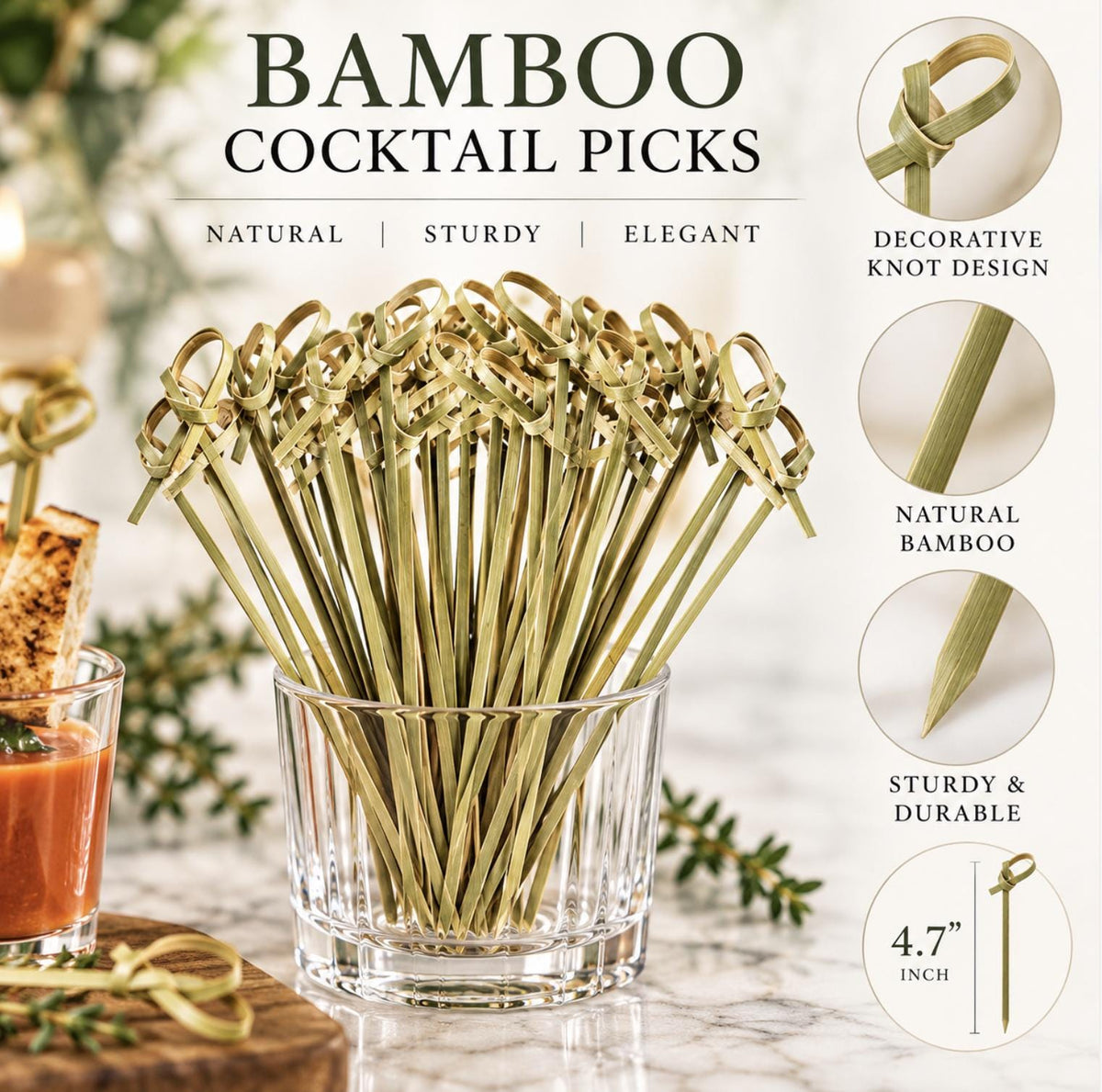 Elegant Acrylic Cups for Soups & Appetizers - Pretty Party Boxx