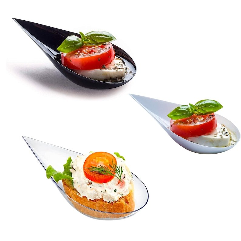 Refined Tasting Spoons for Upscale Appetizers & Desserts - Pretty Party Boxx