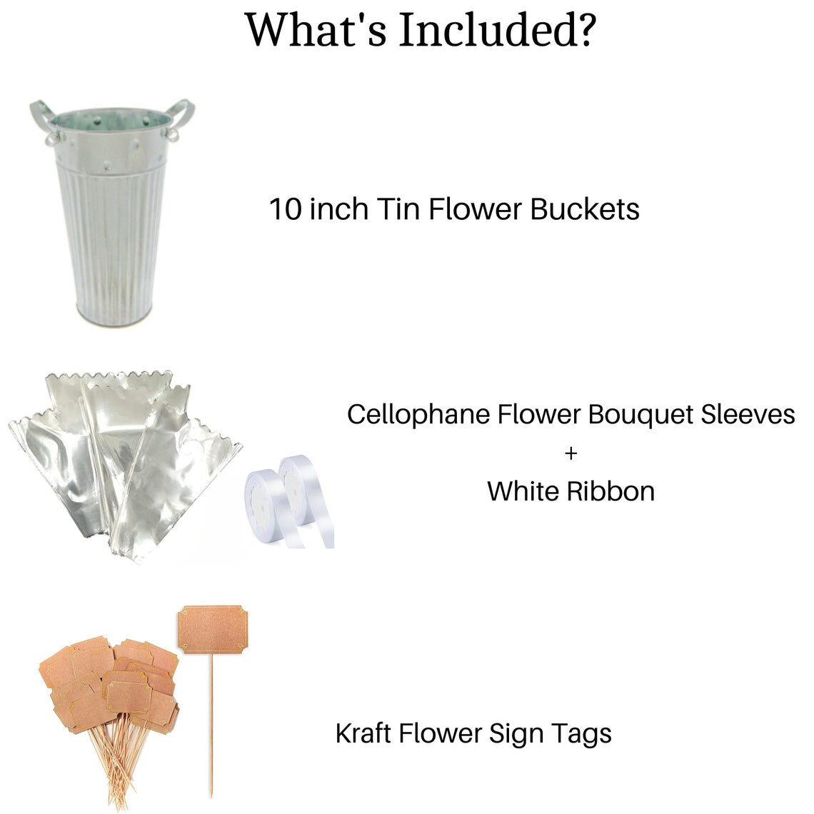 DIY Flower Bar Kit – Bouquet Station for Showers & Parties - Pretty Party Boxx