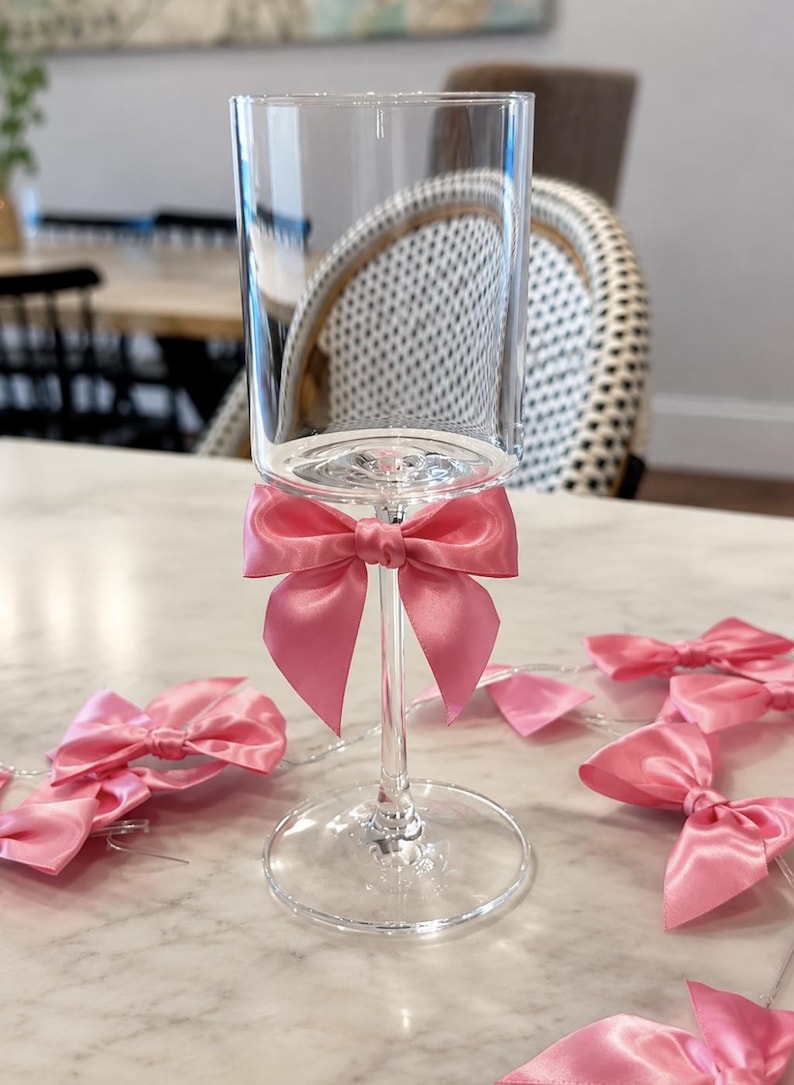 Satin Ribbon Twist Tie Bow – Reusable Gift Bag Bows for Party Favors, Decor & Crafts. - Pretty Party Boxx