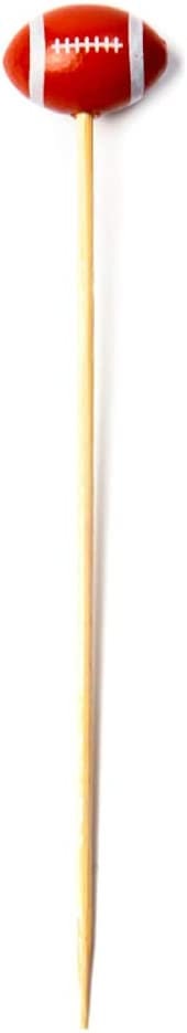 Single sports themed fancy toothpick for party appetizers