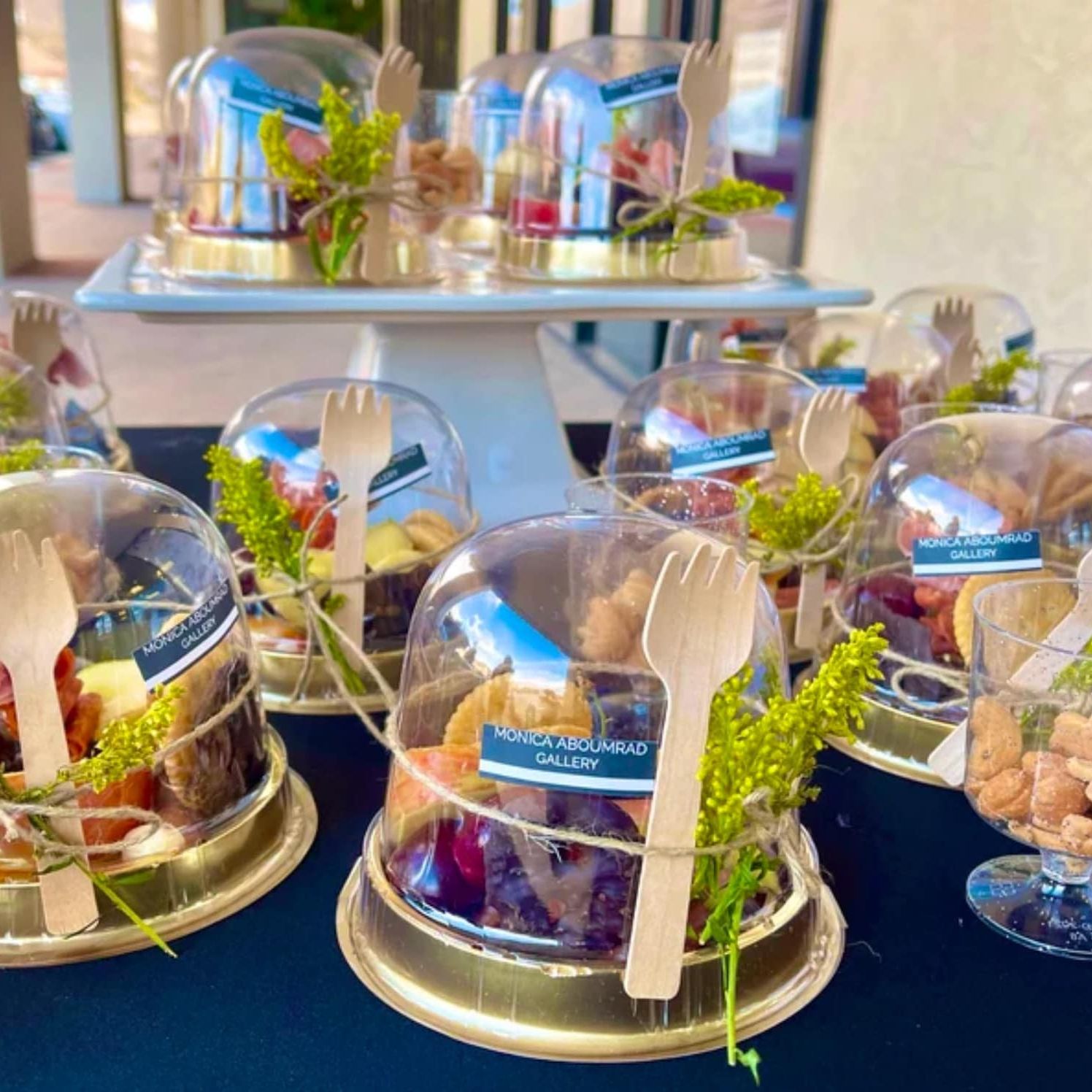 Stacked charcuterie cups for sale, showcasing durable, food-safe plastic with secure lids.