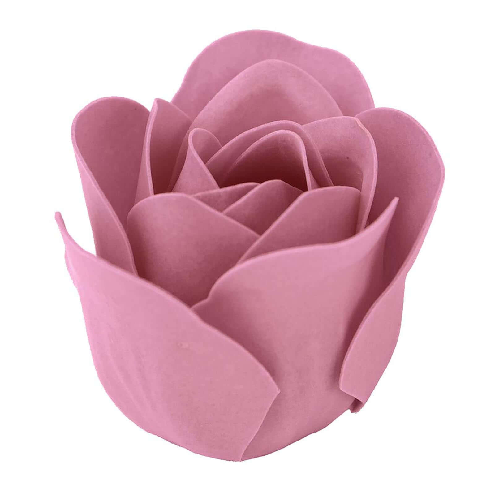4 - Pack White Scented Rose Soap Heart - Shaped Party Favors with Gift Boxes & Ribbon – Perfect Wedding & Event Decorations - Pretty Party Boxx