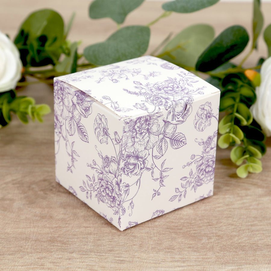 Paper Favor Boxes 25 Pack – 3x3x3 Gift Boxes for Special Events - Pretty Party Boxx