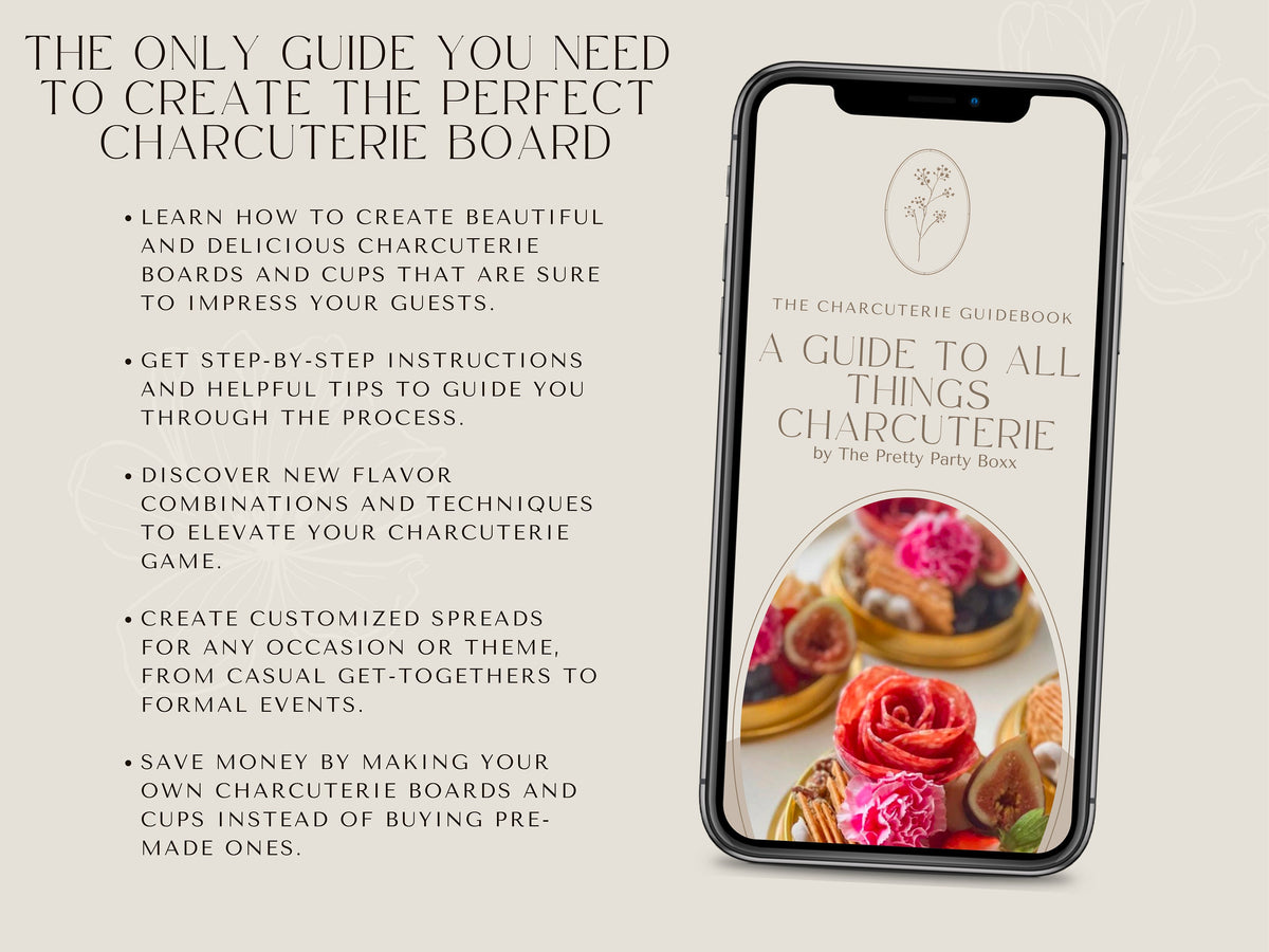Charcuterie Board Guide – How to Make Charcuterie Cups & Boards, Digital Hosting Guide