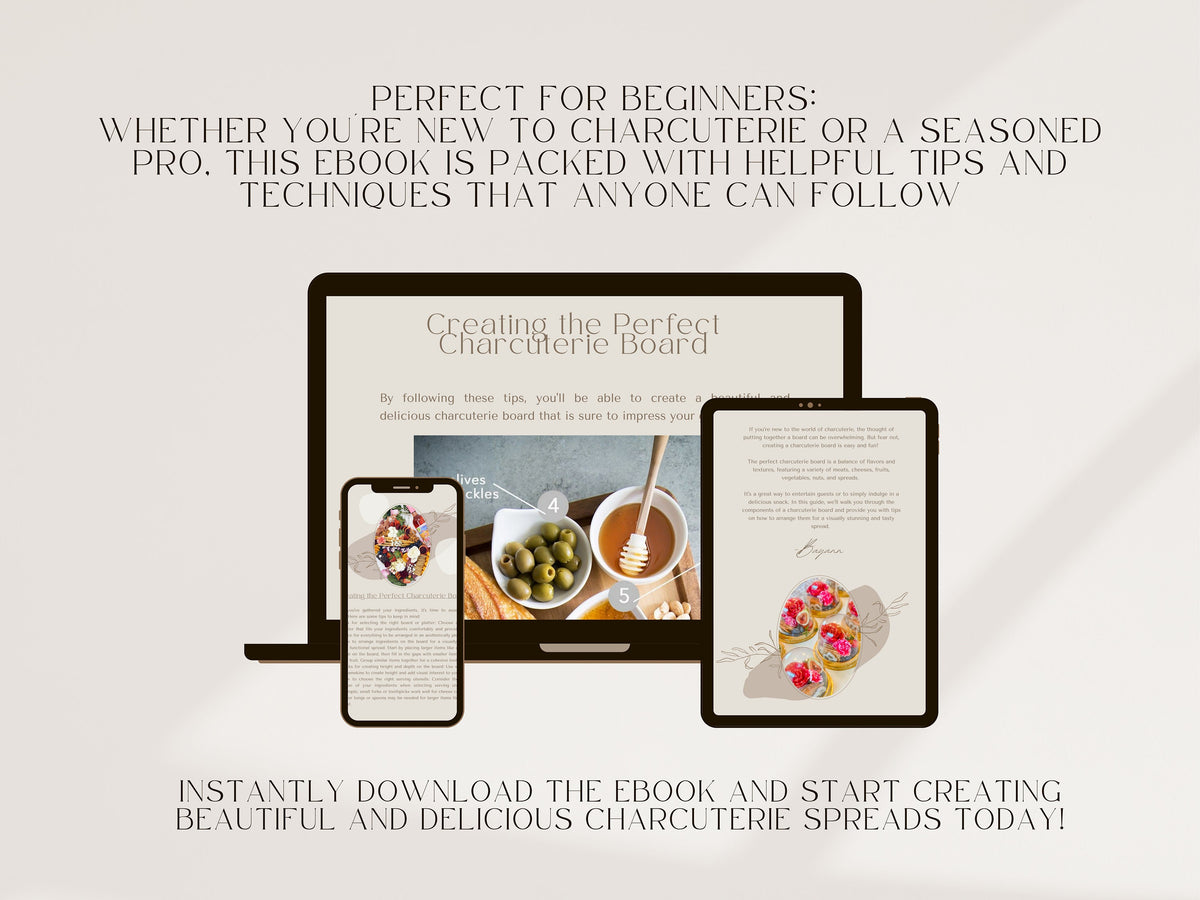 Charcuterie Board Guide – How to Make Charcuterie Cups & Boards, Digital Hosting Guide