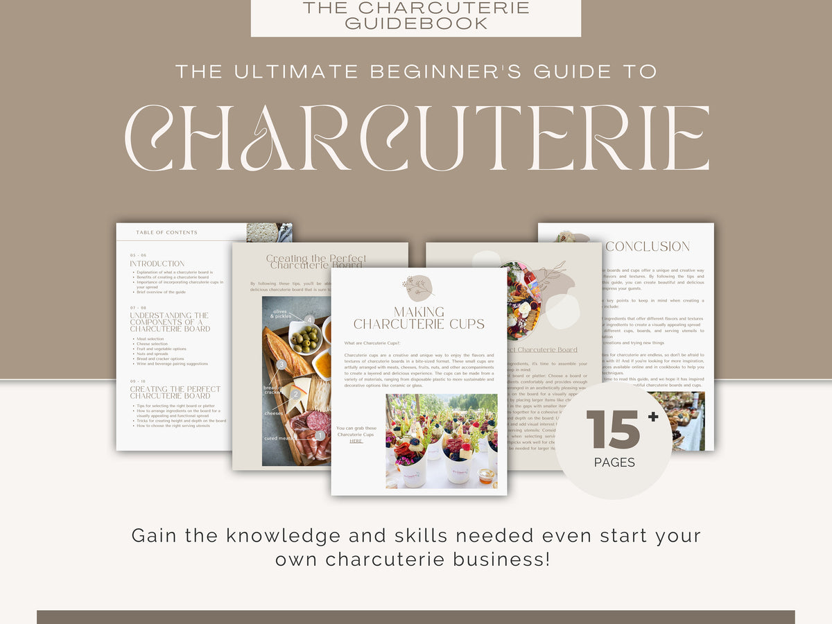 Charcuterie Board Guide – How to Make Charcuterie Cups & Boards, Digital Hosting Guide