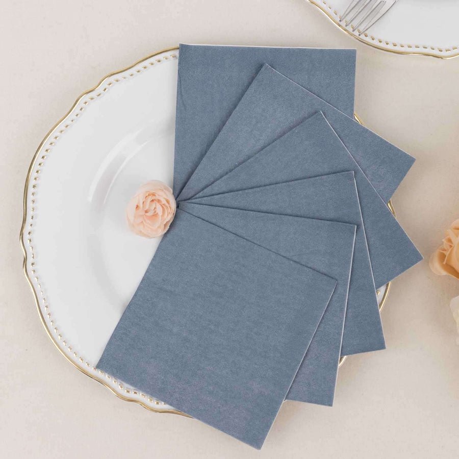 50 - Pack Beverage Cocktail Napkins – Elegant Party Napkins - Pretty Party Boxx