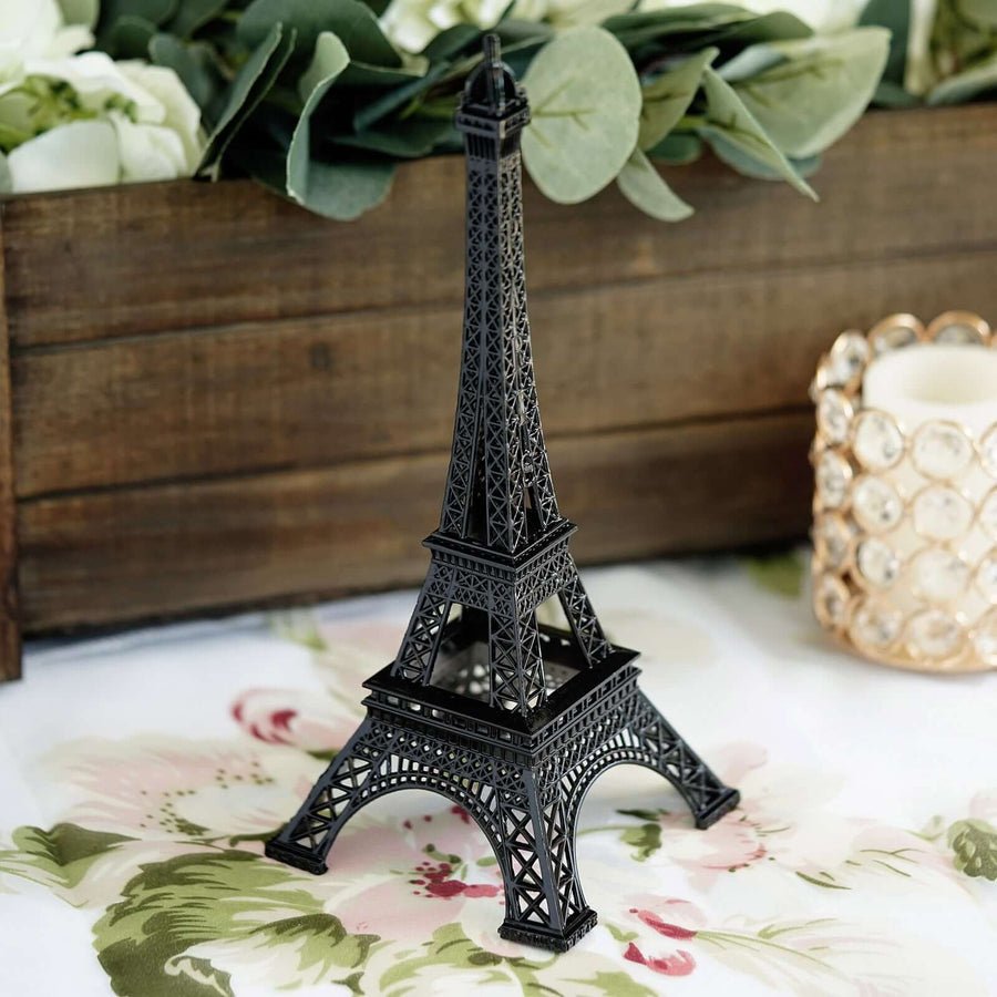 LED Metal Eiffel Tower Table Centerpiece – Decorative Light Up Cake Topper - Pretty Party Boxx