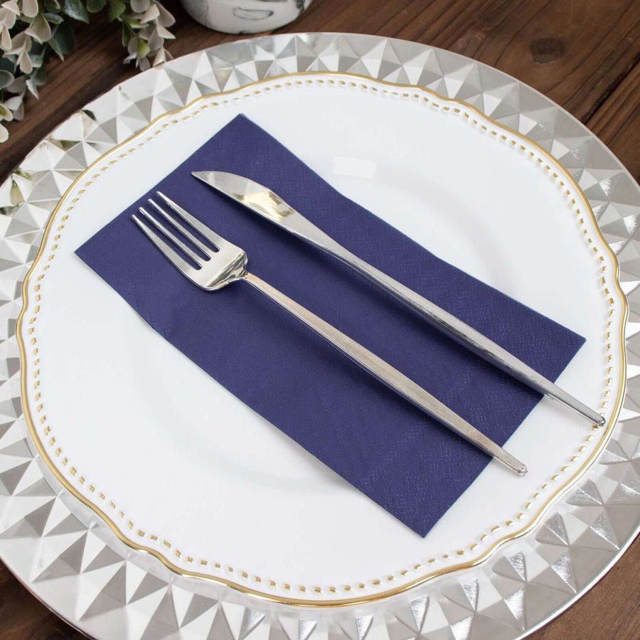 50 - Pack 2 - Ply Paper Napkins – Disposable Cocktail & Beverage Napkins - Pretty Party Boxx