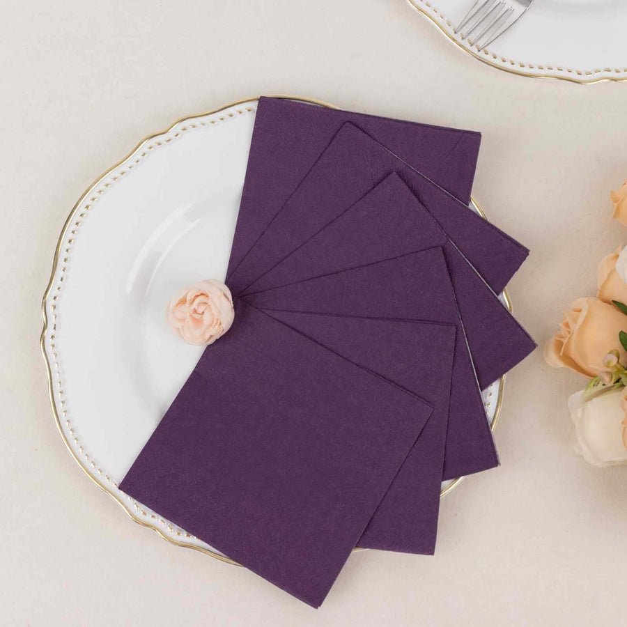 50 - Pack Beverage Cocktail Napkins – Elegant Party Napkins - Pretty Party Boxx
