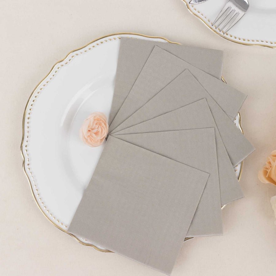 50 - Pack Beverage Cocktail Napkins – Elegant Party Napkins - Pretty Party Boxx