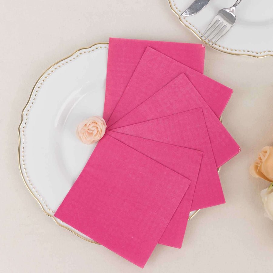 50 - Pack Beverage Cocktail Napkins – Elegant Party Napkins - Pretty Party Boxx