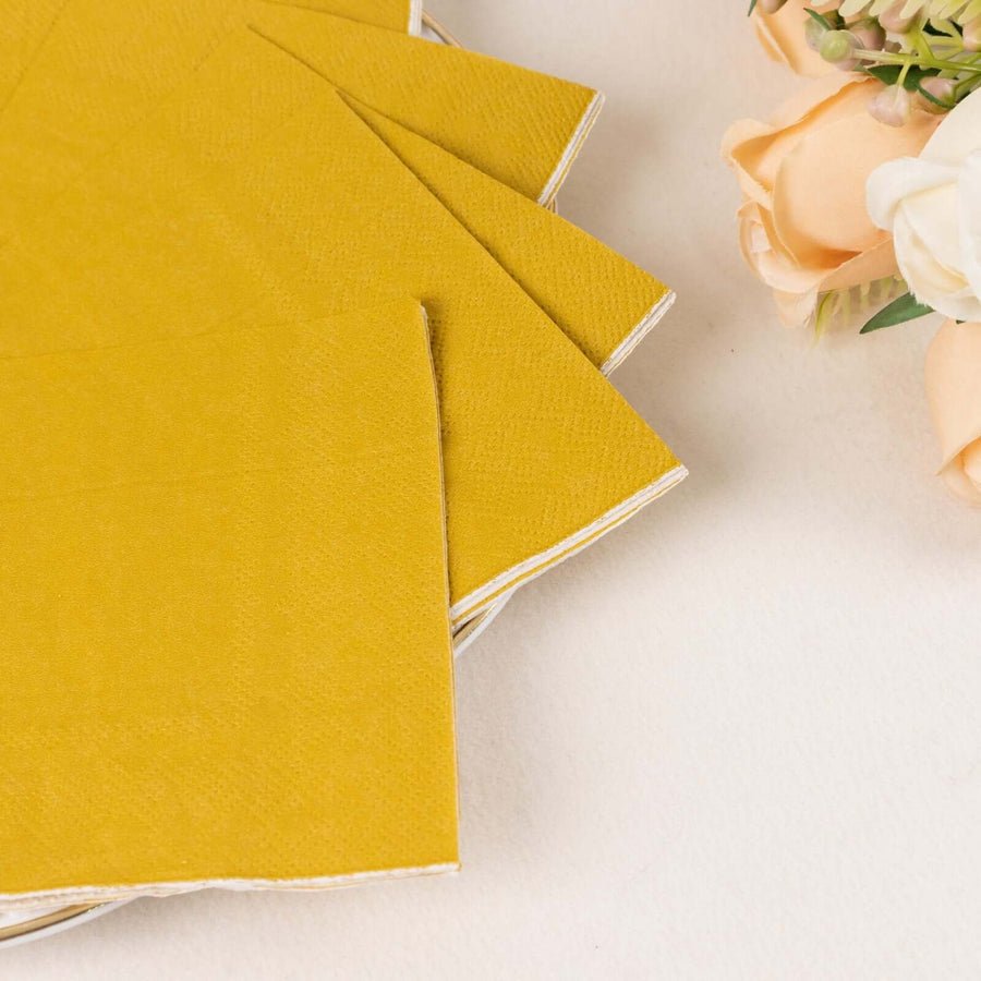 50 - Pack Beverage Cocktail Napkins – Elegant Party Napkins - Pretty Party Boxx