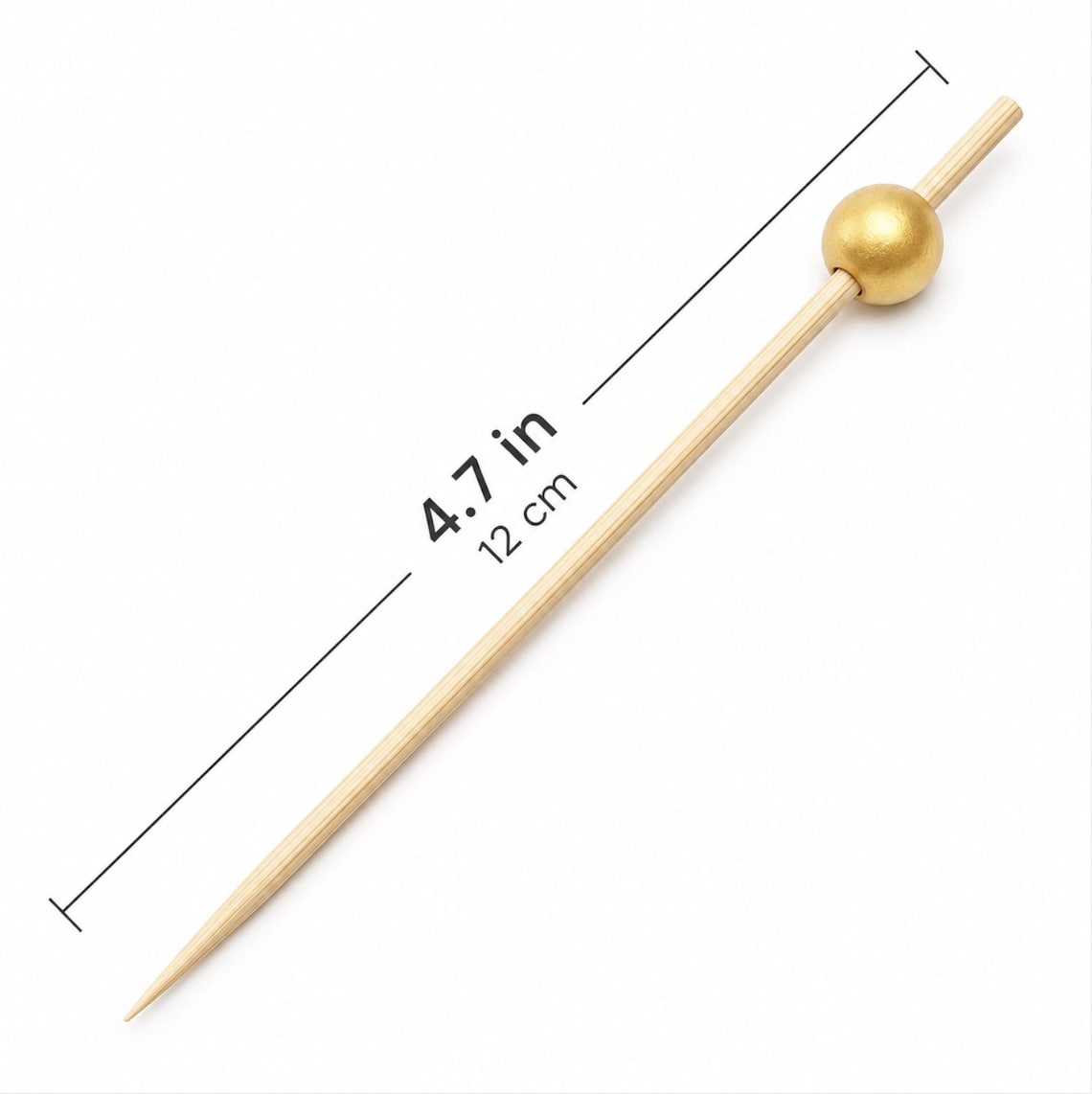 White plastic disposable dinner fork with an elegant gold rim. Cutlery for formal dining.
