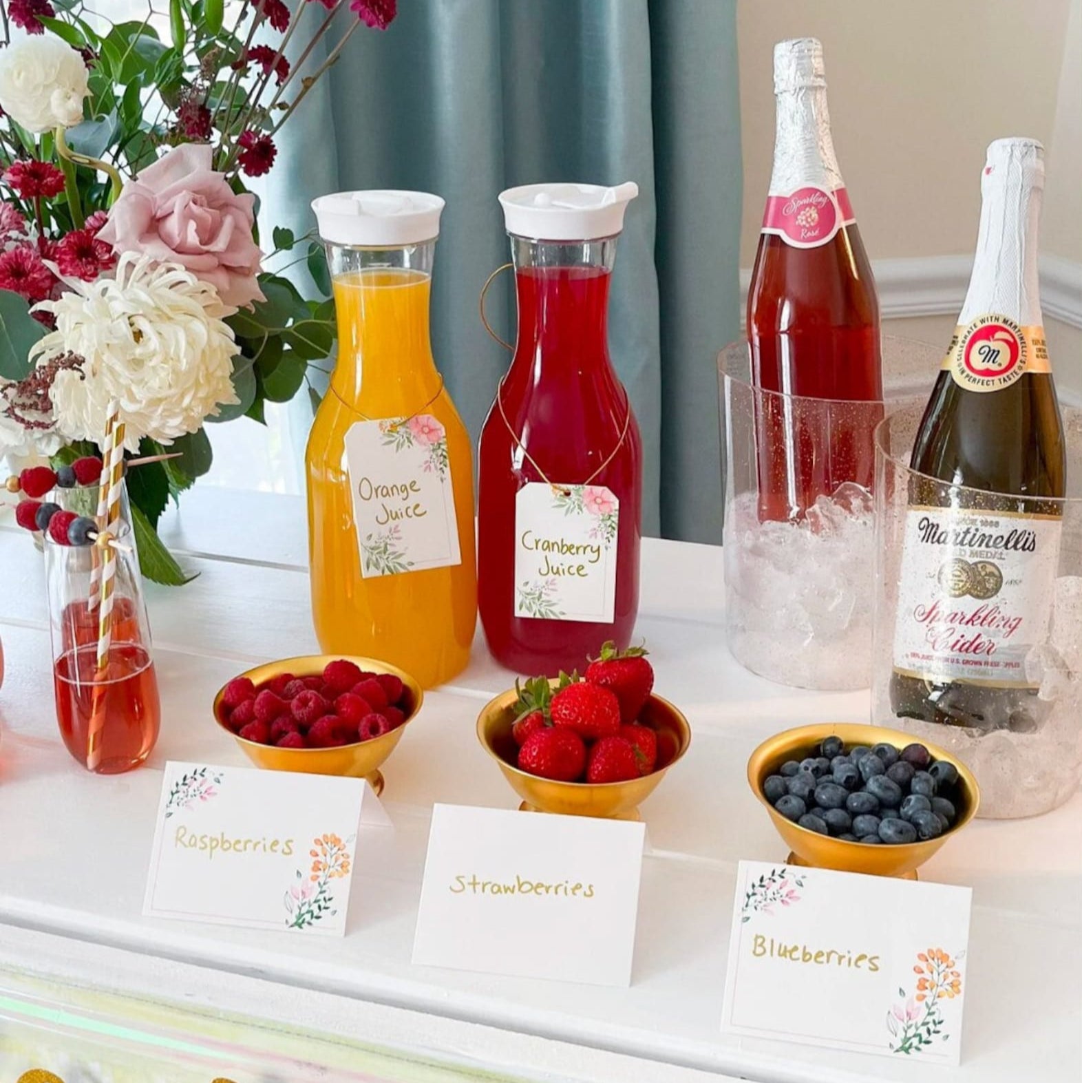 Complete Mimosa Bar Kit – Perfect for Bridal Showers & Brunches