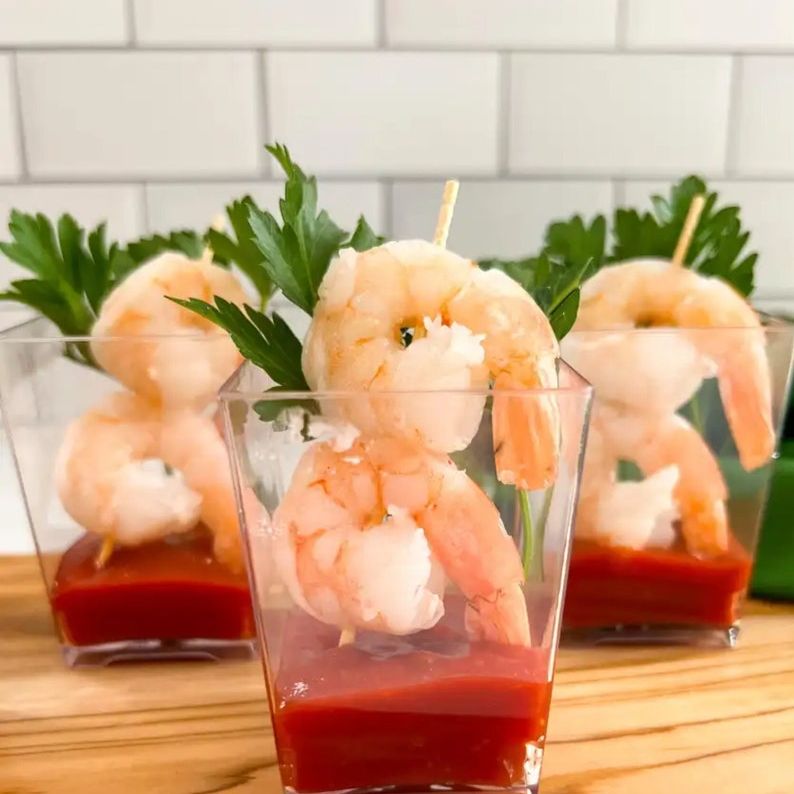 Acrylic Appetizer Cups with Wooden Skewers – Set of 25 Disposable Serving Cups for Grazing Tables, Weddings & Events - Pretty Party Boxx