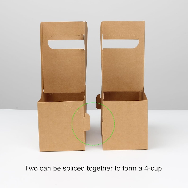 2-Cup Drink and Flower Carrier w/Handle