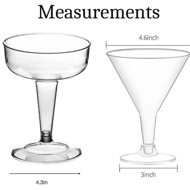Acrylic Drink Glasses with Ornament Drink Balls – Reusable Holiday Cocktail Set for Parties & Events - Pretty Party Boxx