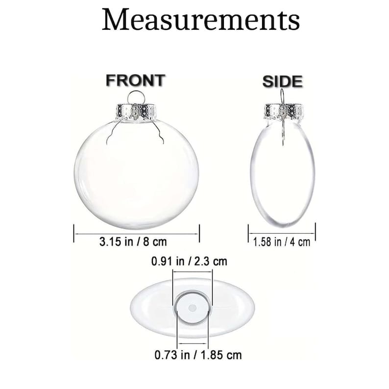 Acrylic Drink Glasses with Ornament Drink Balls – Reusable Holiday Cocktail Set for Parties & Events - Pretty Party Boxx