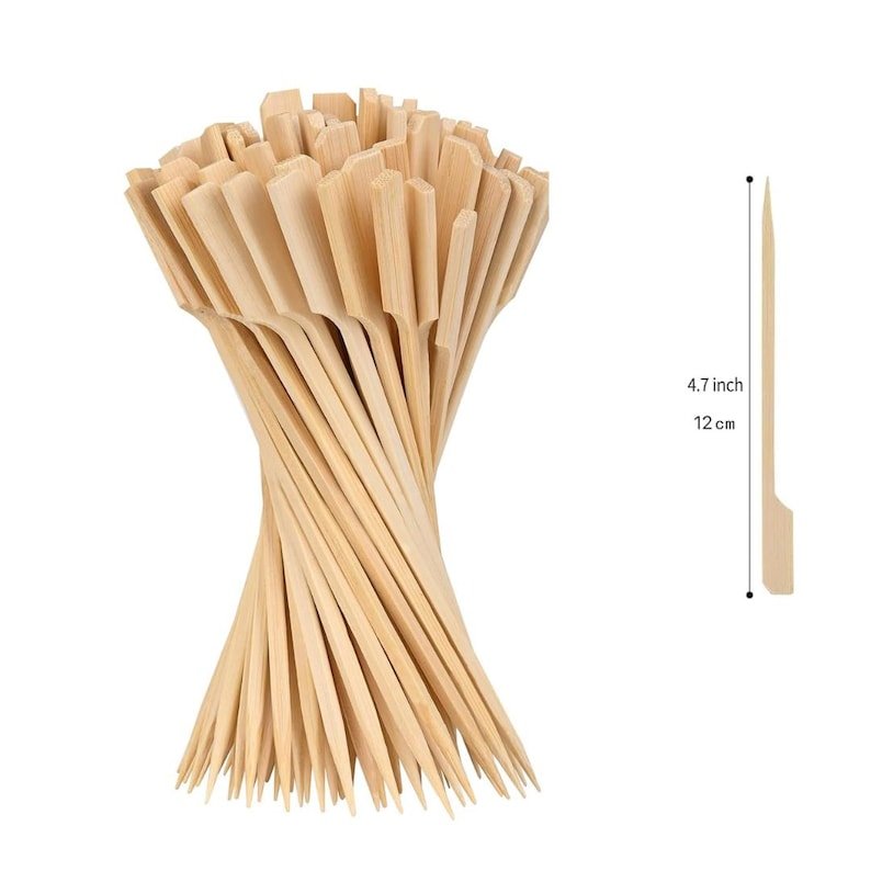 Acrylic Dessert & Appetizer Cups with Paddle Toothpicks – Reusable Mini Serving Cups for Elegant Events - Pretty Party Boxx