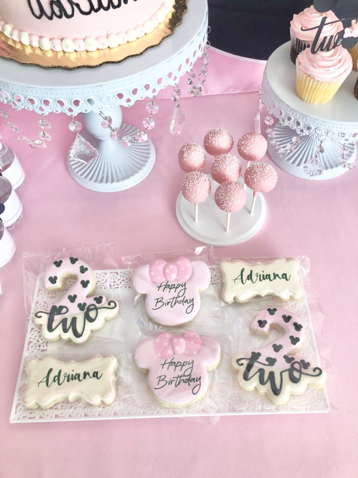 Set of 4 Wooden Cake Pop Stand Holders – Dessert Display Stands with Sticks, Bags & Ties for Weddings, Parties & Showers - Pretty Party Boxx