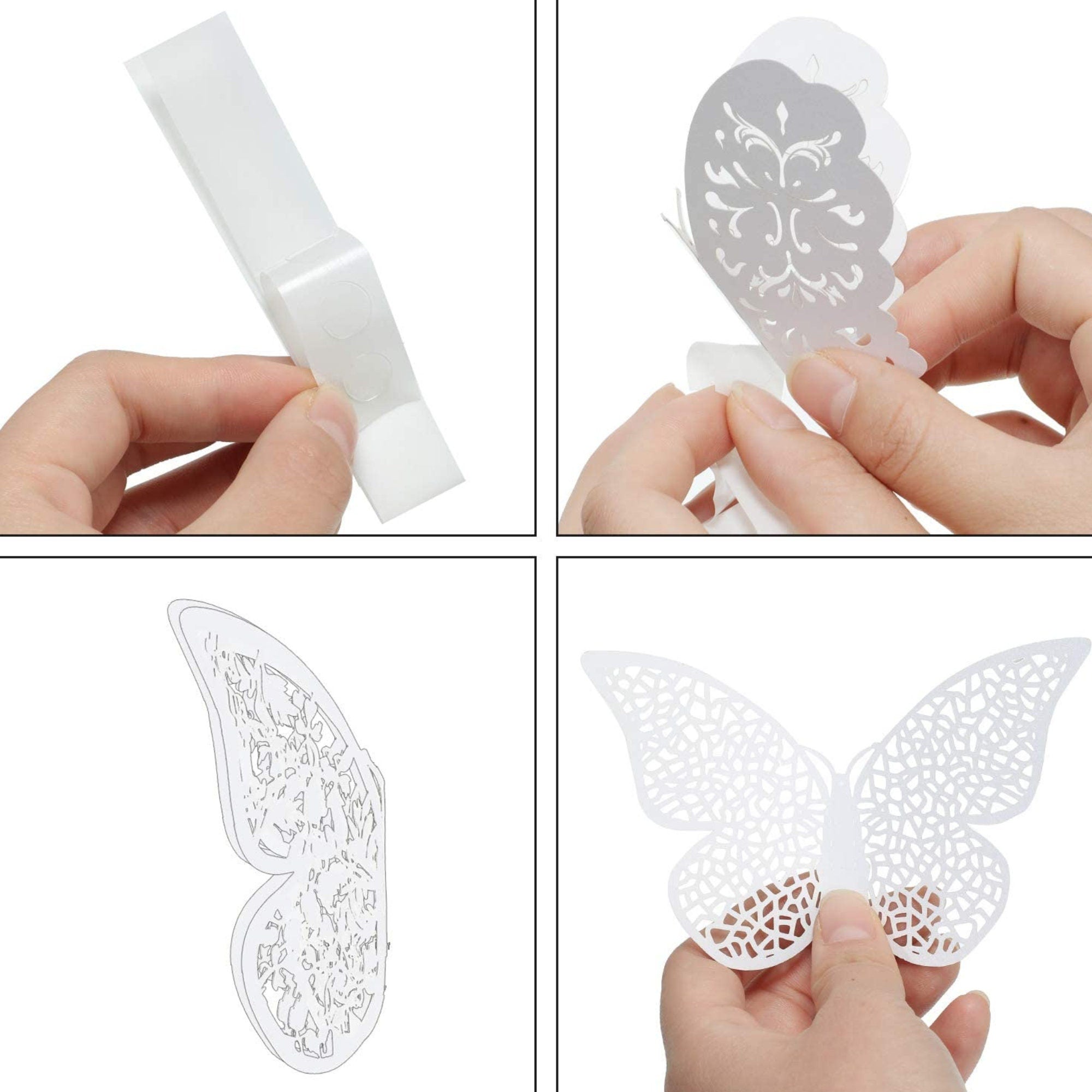 3D Butterfly Cake & Cupcake Toppers – Elegant Dessert Decorations for Weddings, Birthdays & Parties - Pretty Party Boxx
