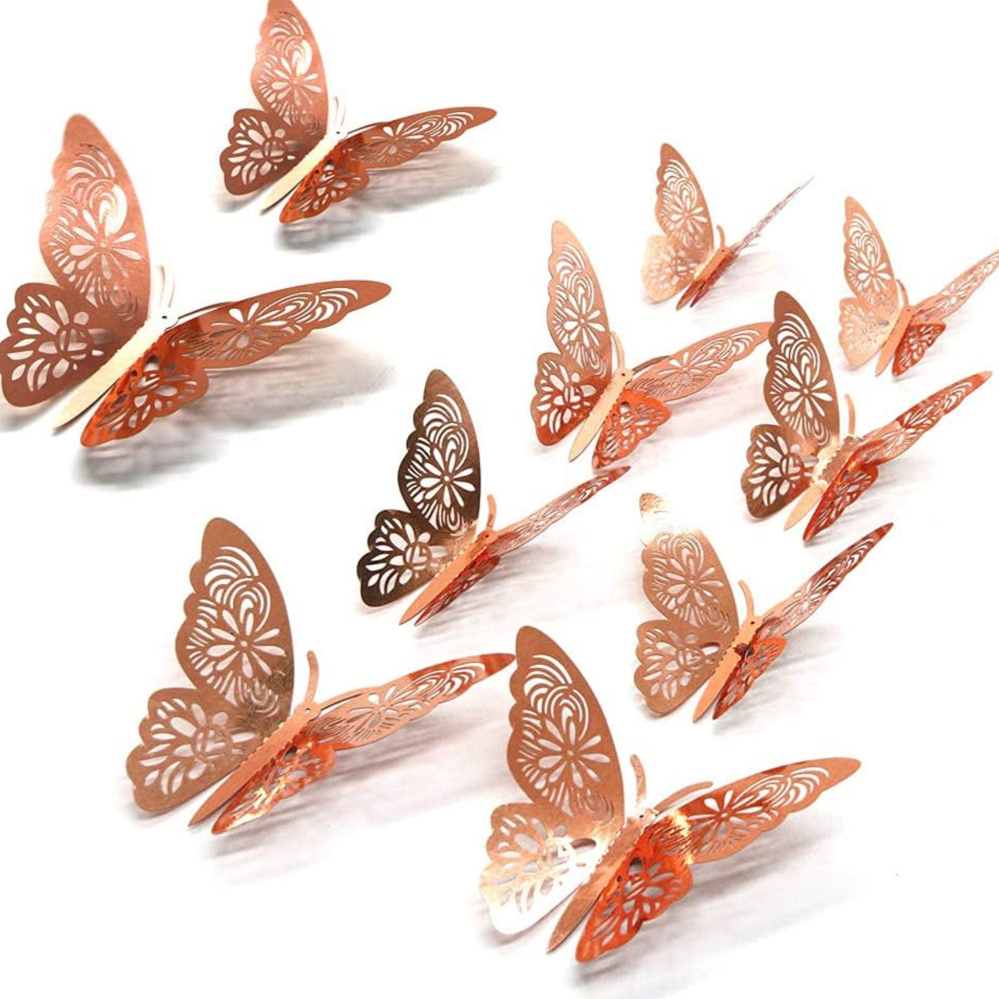 3D Butterfly Cake & Cupcake Toppers – Elegant Dessert Decorations for Weddings, Birthdays & Parties - Pretty Party Boxx