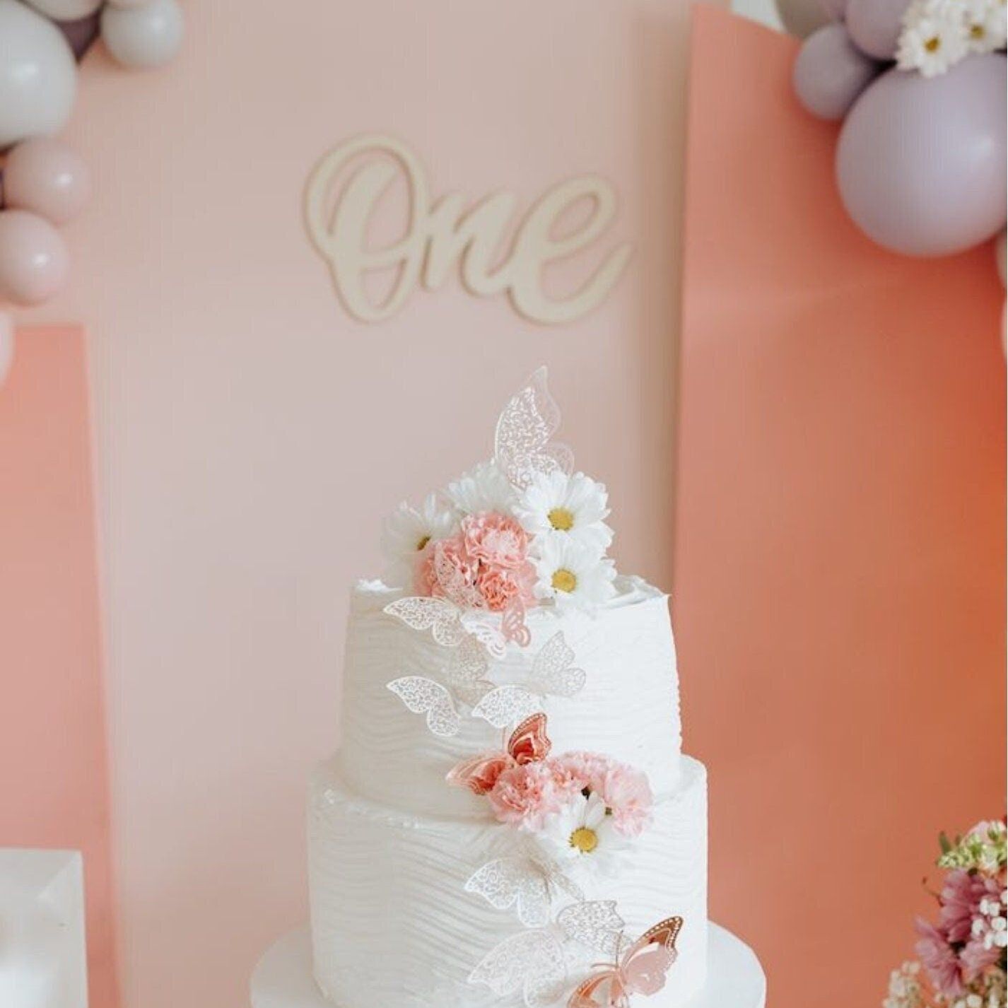 3D Butterfly Cake & Cupcake Toppers – Elegant Dessert Decorations for Weddings, Birthdays & Parties - Pretty Party Boxx