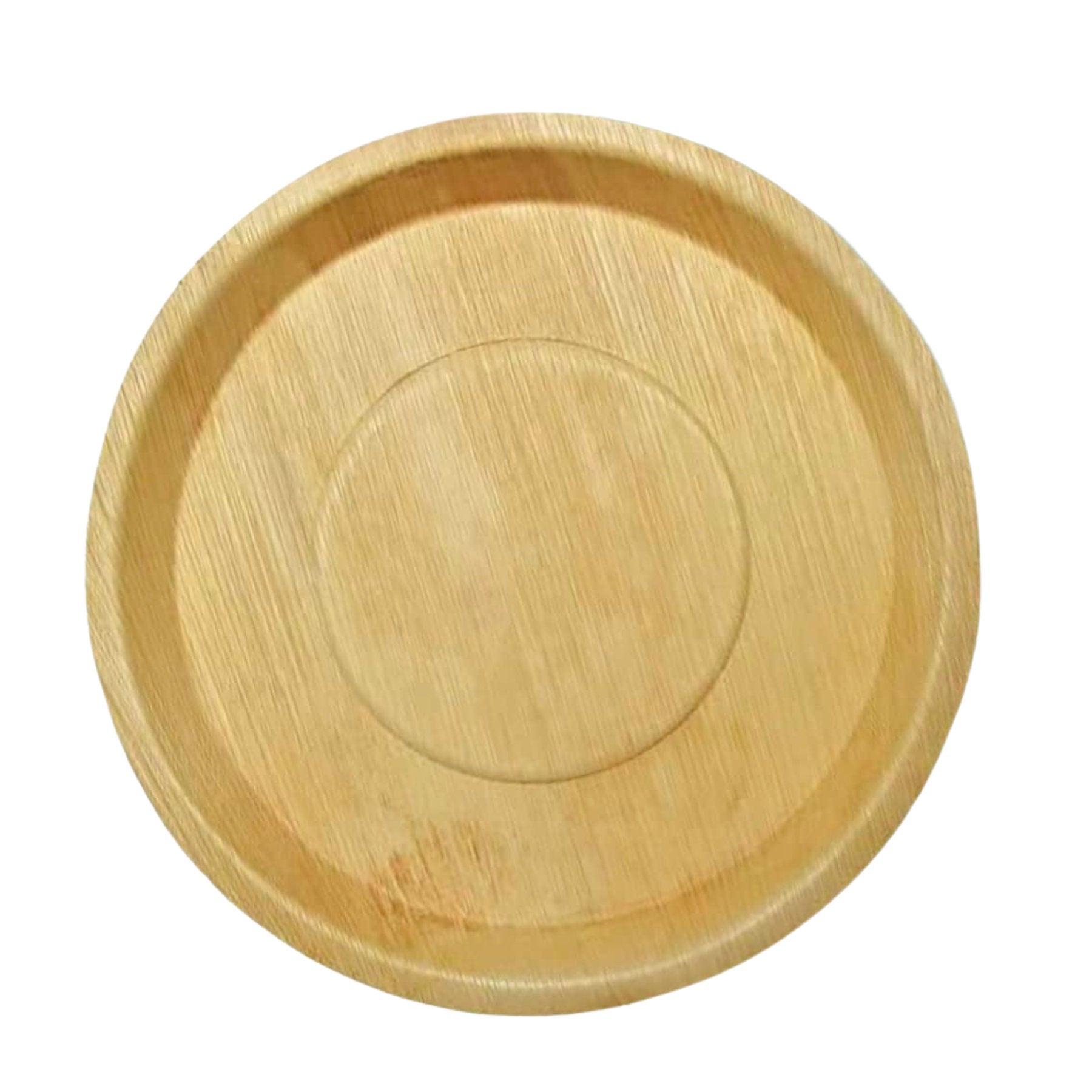 Round Charcuterie Bamboo Trays – Eco - Friendly Serving Platters for Cheese, Appetizers & Fruit Displays at Weddings, Parties & Events - Pretty Party Boxx