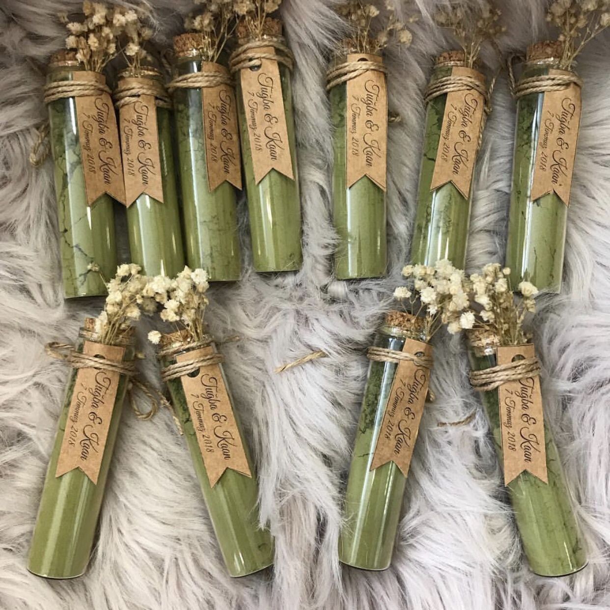 DIY Glass Test Tube Spice & Tea Favor Vials – Customizable Wedding, Shower & Party Guest Gifts - Pretty Party Boxx