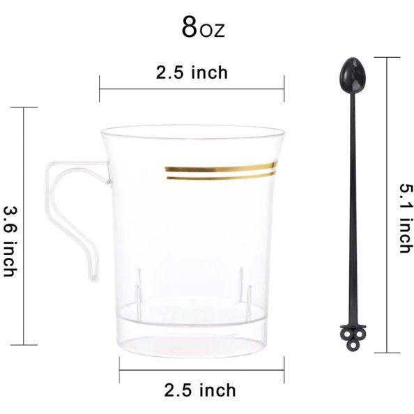 DIY Coffee Bar Decor Kit – Complete Coffee Station Setup for 20 Guests with Signage & Accessories for Weddings, Showers & Brunches - Pretty Party Boxx