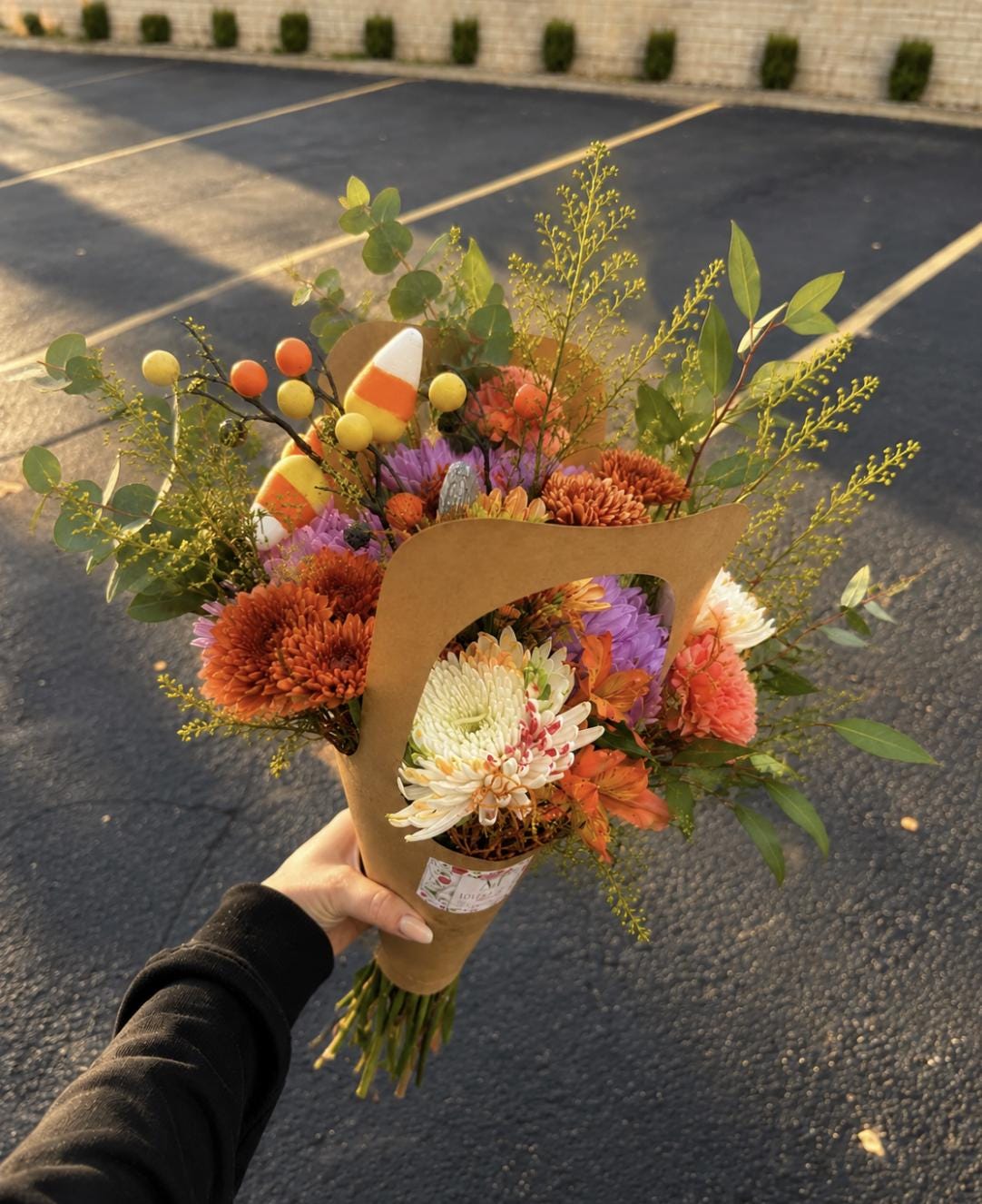 Kraft Flower Bouquet Bags – Make Your Own Bouquet Bar Bags for Showers & Parties